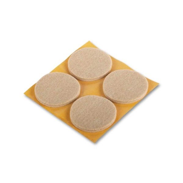 Filtknott Beige Bigduo  50mm (4 stk)